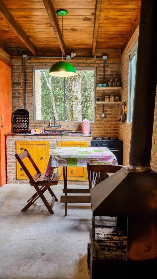 Cabana Na Floresta Rincao Do Fortaleza Cambará Dış mekan fotoğraf