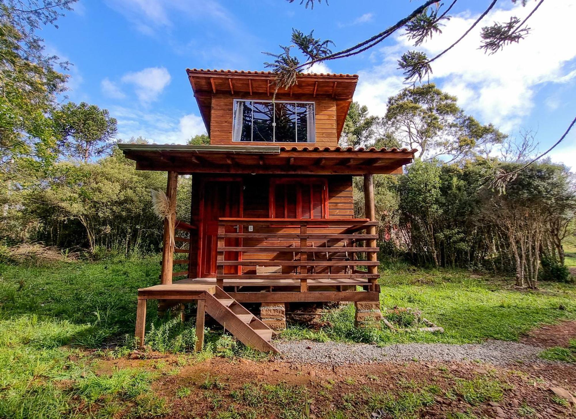 Cabana Na Floresta Rincao Do Fortaleza Cambará Dış mekan fotoğraf