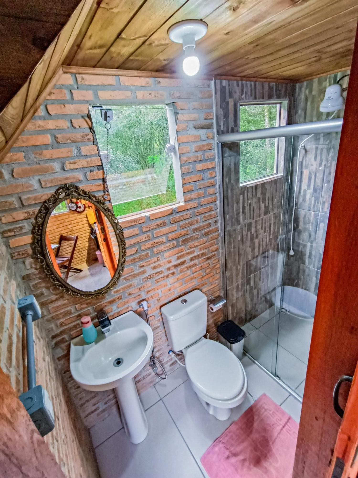 Cabana Na Floresta Rincao Do Fortaleza Cambará Dış mekan fotoğraf