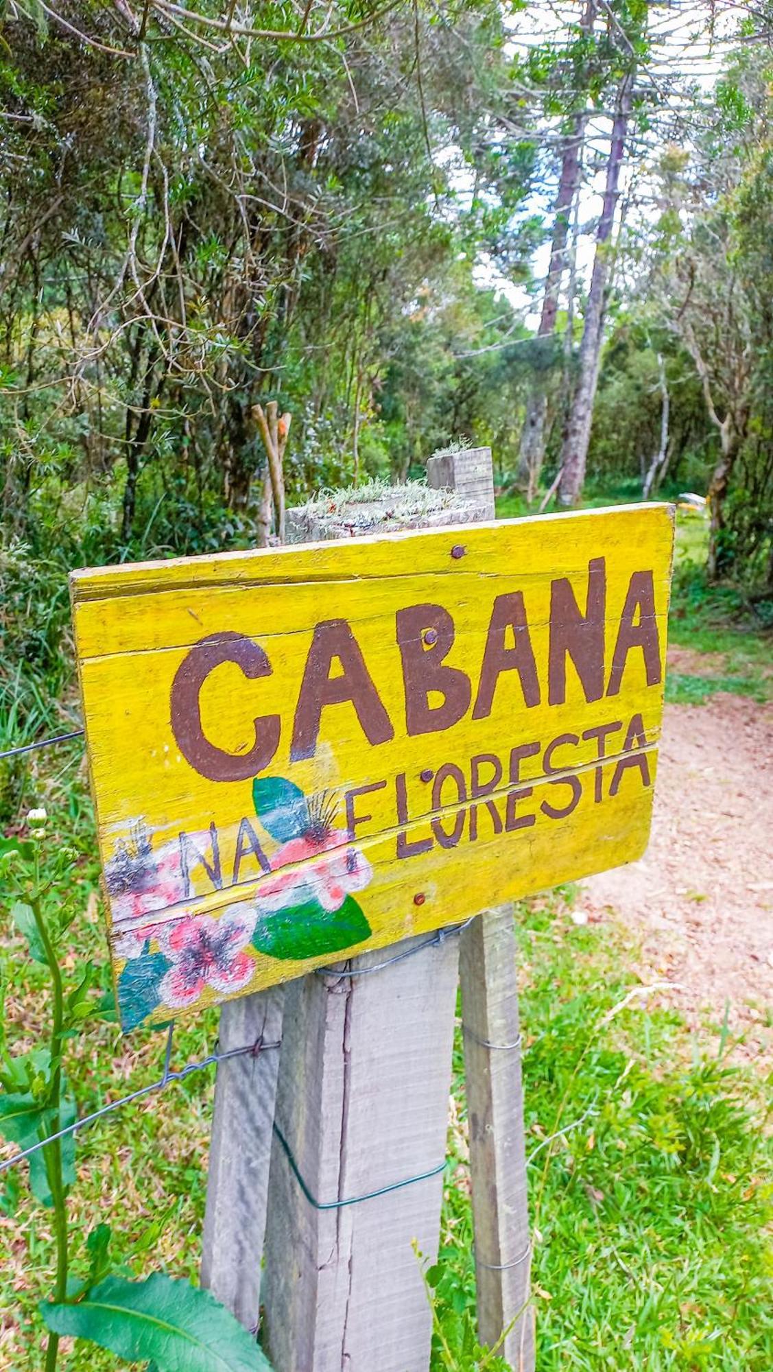 Cabana Na Floresta Rincao Do Fortaleza Cambará Dış mekan fotoğraf
