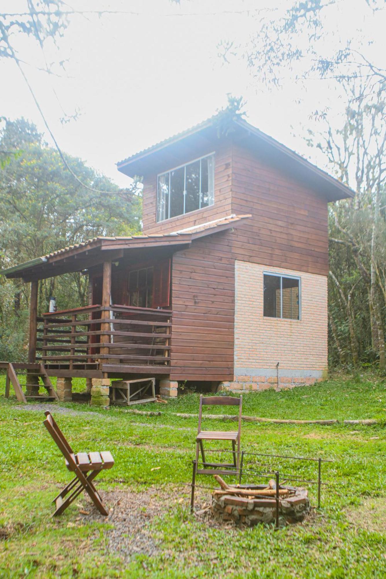 Cabana Na Floresta Rincao Do Fortaleza Cambará Dış mekan fotoğraf