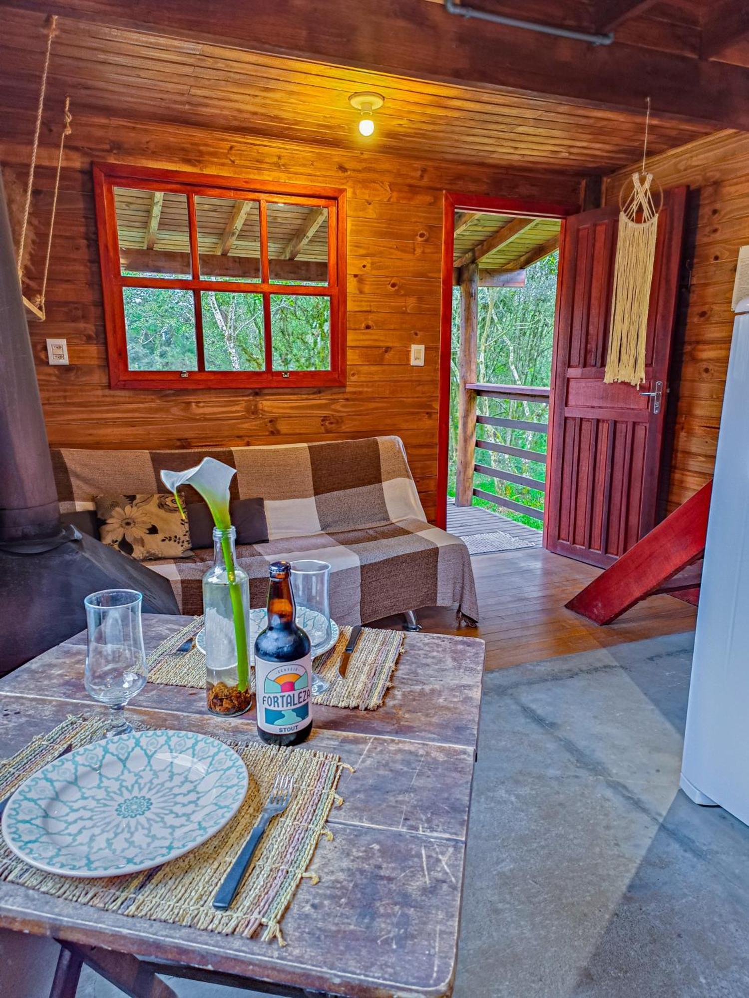 Cabana Na Floresta Rincao Do Fortaleza Cambará Dış mekan fotoğraf