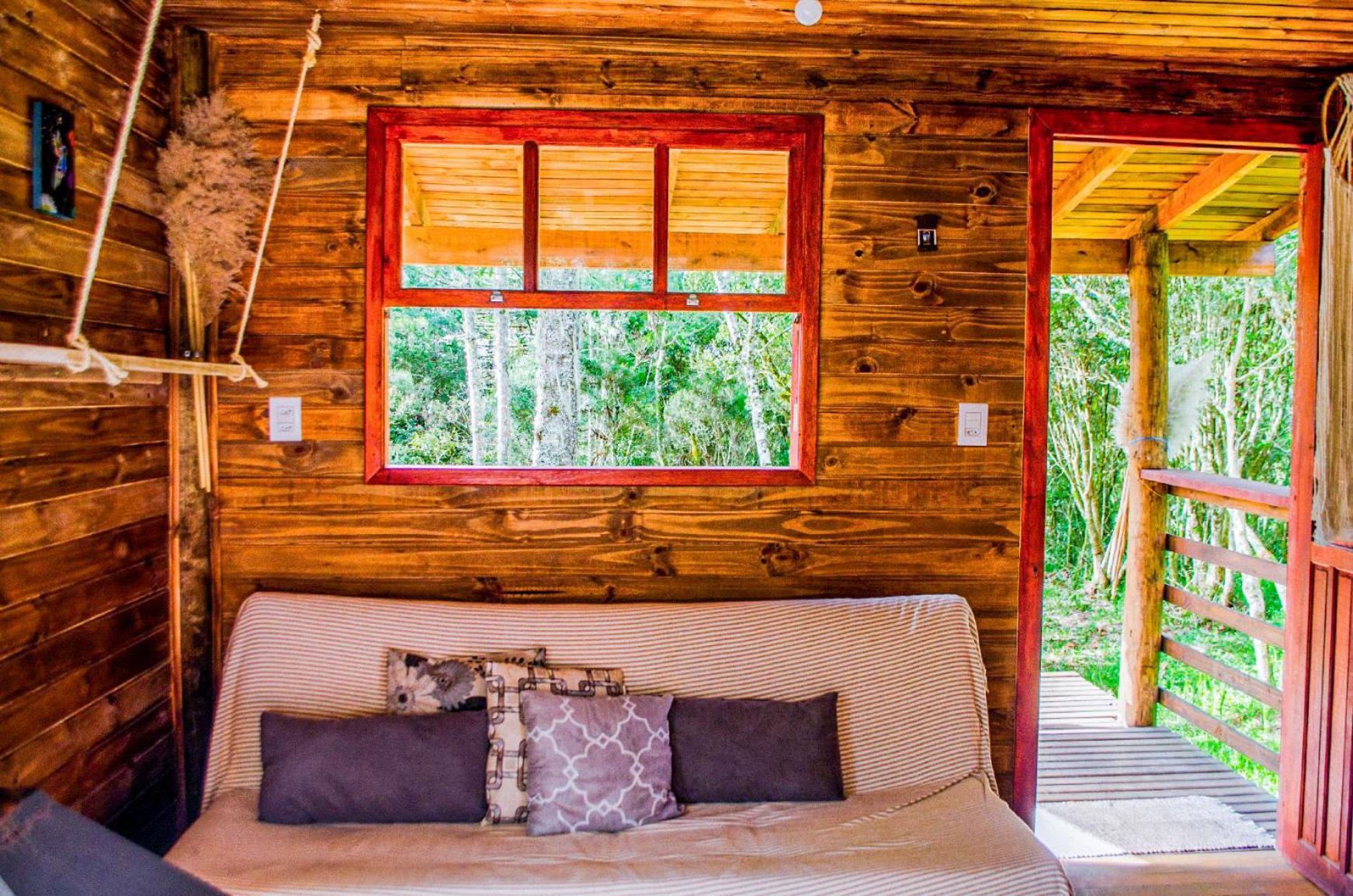 Cabana Na Floresta Rincao Do Fortaleza Cambará Dış mekan fotoğraf