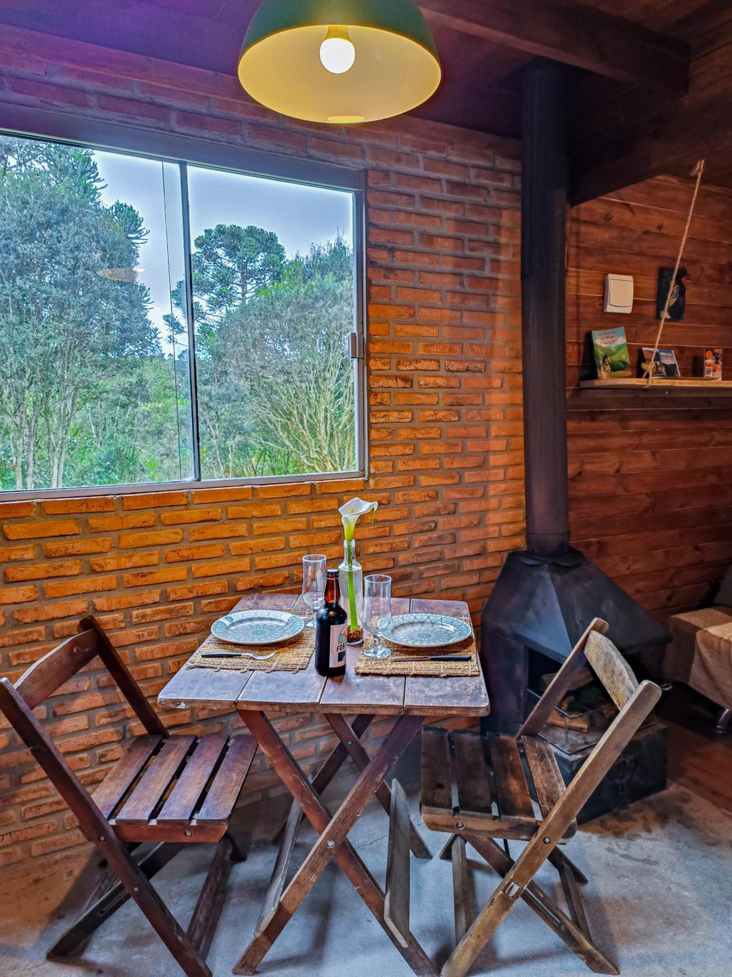 Cabana Na Floresta Rincao Do Fortaleza Cambará Dış mekan fotoğraf